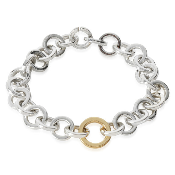 Tiffany & Co. Jewelry - Tiffany & Co. Bracelet in 18k Yellow Gold/Sterling Silver